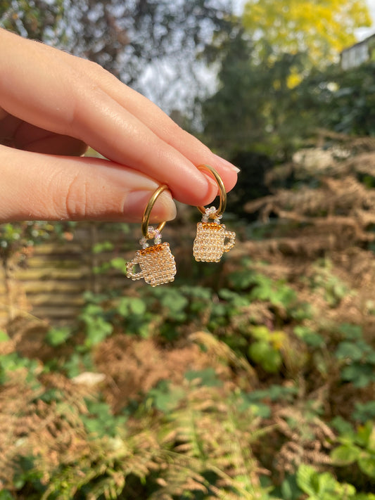 Coffee Cup Earrings